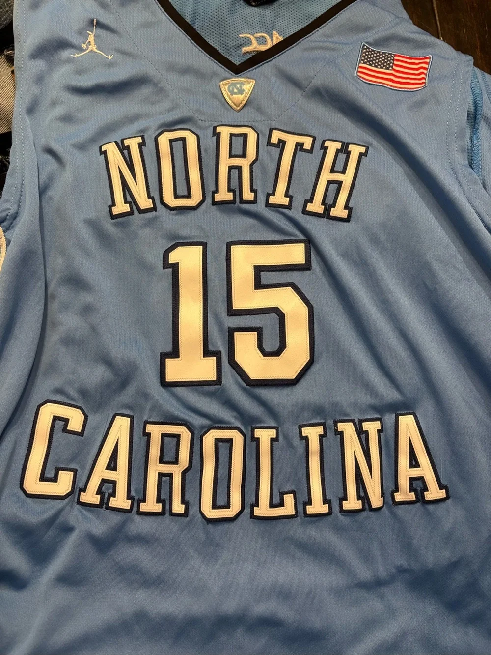 Jordan Brand  UNC Tar Heels Vince Carter #15 Basketball Jersey size XL